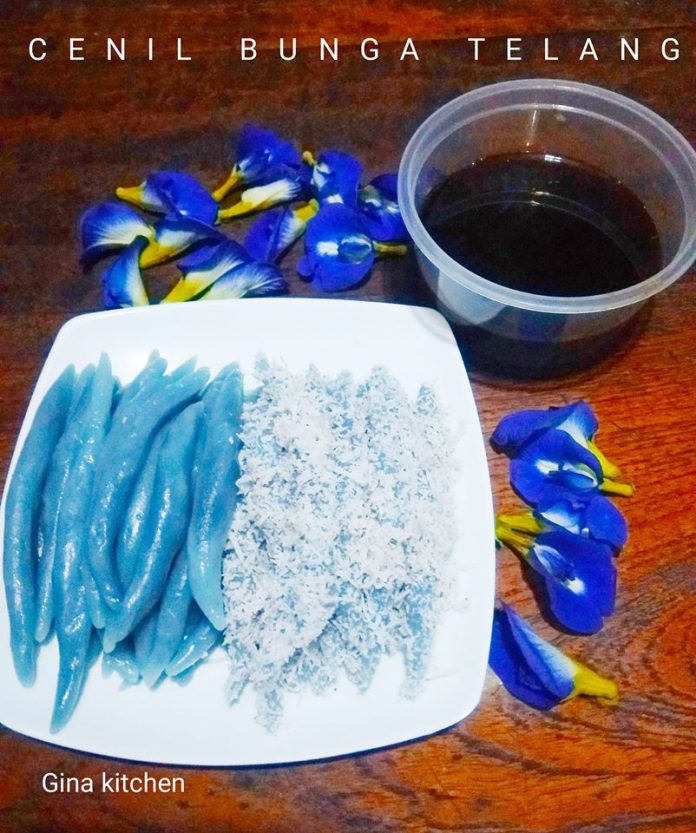 Cenil bunga telang by Rina Sugiharti