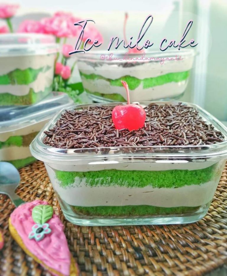 Ice Milo Cake by Dina Damayanti