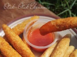 Otak-Otak Ekonomis (Tanpa Ikan) by Dianish's Kitchen