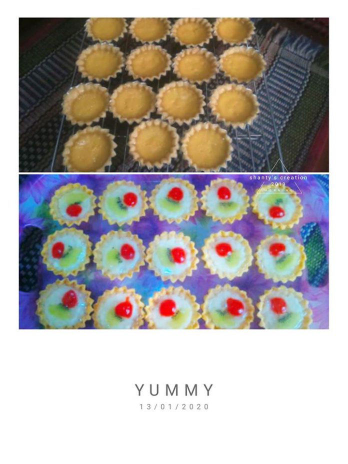 PIE SUSU (EGG TART) by Shanty Shanty