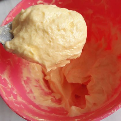 berlatih membuat buttercake by Chitra Annisa Maharani 3