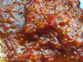 Sambal lalapan by Nur Aini