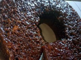 bolu sarang semut (bolu karamel) by Intan Ummu Farzan