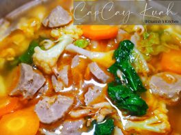 CAPCAY KUAH by Dianish's Kitchen