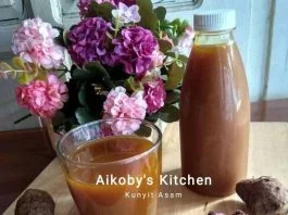 Kunyit asam gula jawa by Laily Fadhilah