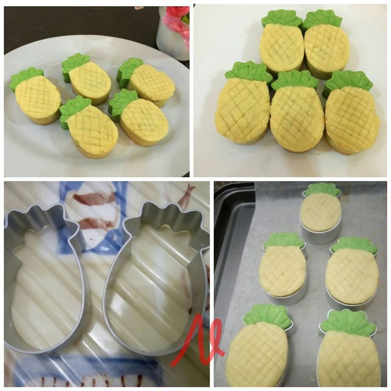 NASTAR BENTUK NANAS by Fleur Mega