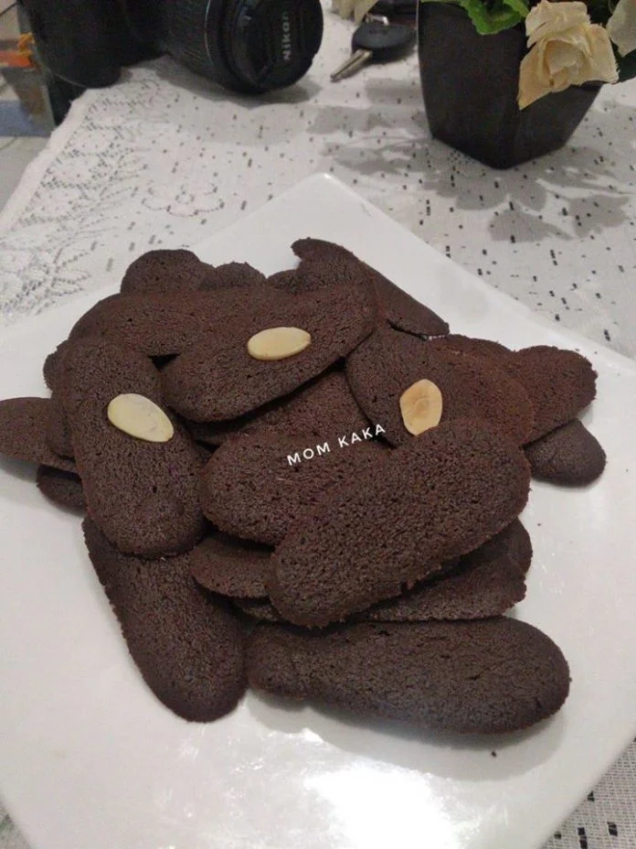 Resep lidah kucing coklat by Khori Resep lidah kucing coklat by Khori