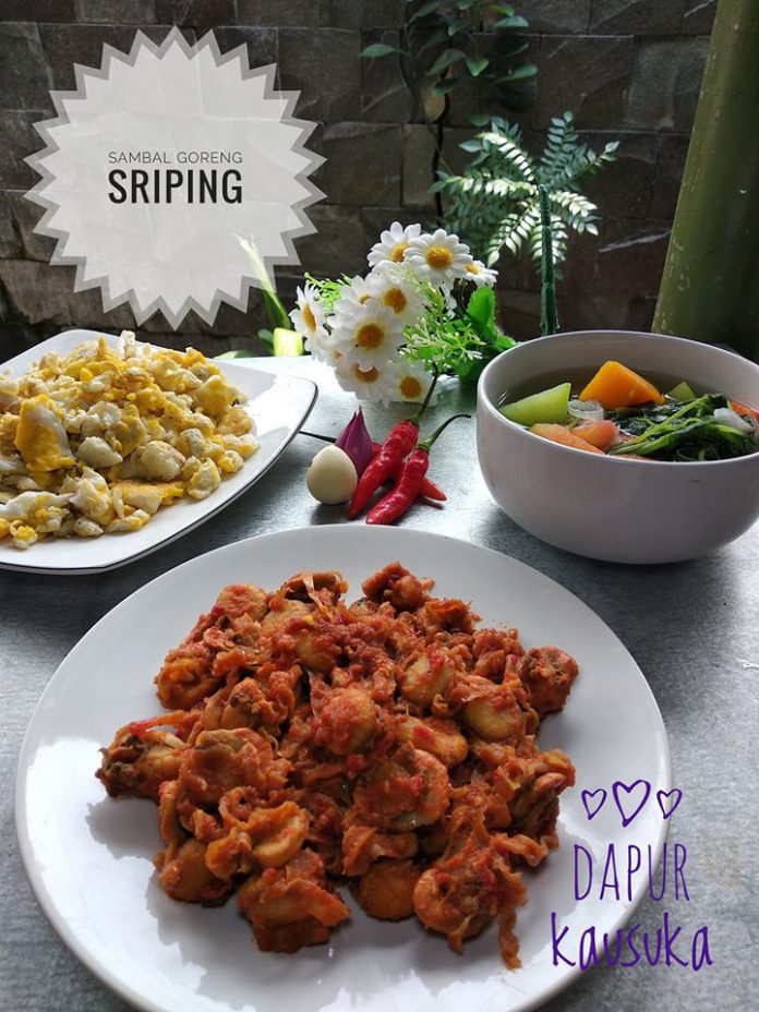 Sambal Goreng Sriping ala mbok Faray by Faray Soraya