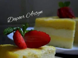 Sponge Cake Custard Kukus by Ainie Dihati Adjie