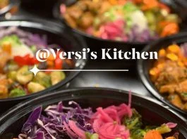 Thai Red Chicken Curry Bowl by Sisca T Cole