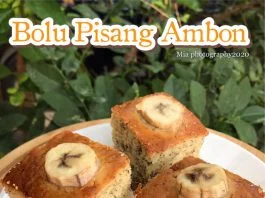 BOLU PISANG AMBON by Mia Sakur