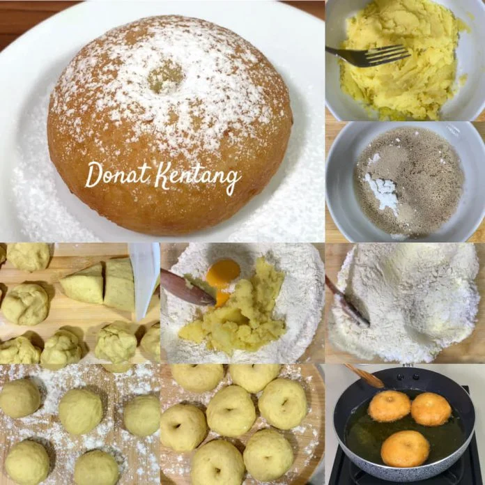 DONAT KENTANG CEPAT TANPA ULEN, GAK PAKAI LAMA, LEMBUT BANGET