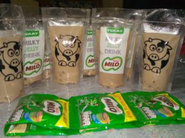 MILKY JELLY DRINK MILO by Rosna Yuliansari
