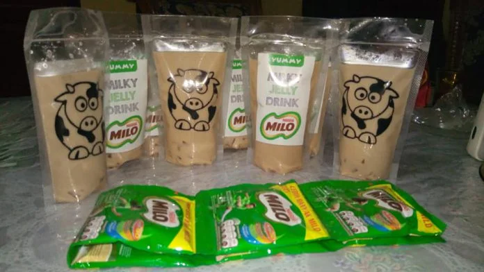 MILKY JELLY DRINK MILO by Rosna Yuliansari 3 MILKY JELLY DRINK MILO by Rosna Yuliansari