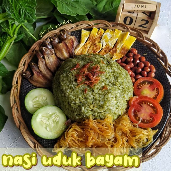 Nasi Uduk Bayam by Yuniarti Nur Fitria