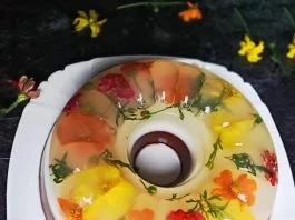 Puding Edible Flowers by Lia