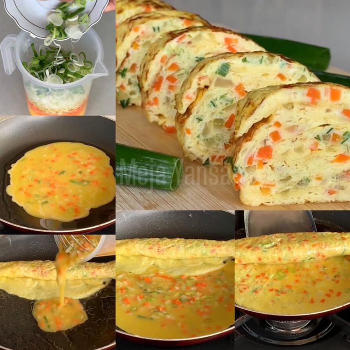 Resep Telur Dadar Tamagoyaki Jepang ala Korea by Dicky Ardiansyah