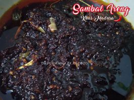 SAMBAL IRENG / SAMBAL HITAM KHAS MADURA by Heni Fuji Astuti