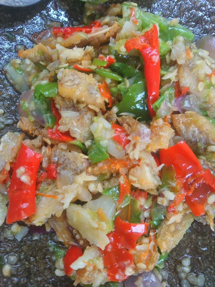 Sambel Ikan Asin dan Tumis Buncis by Nanda Sukesi 1