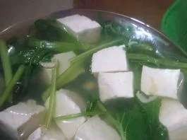 Sayur bening sawi by Nanda Sukesi
