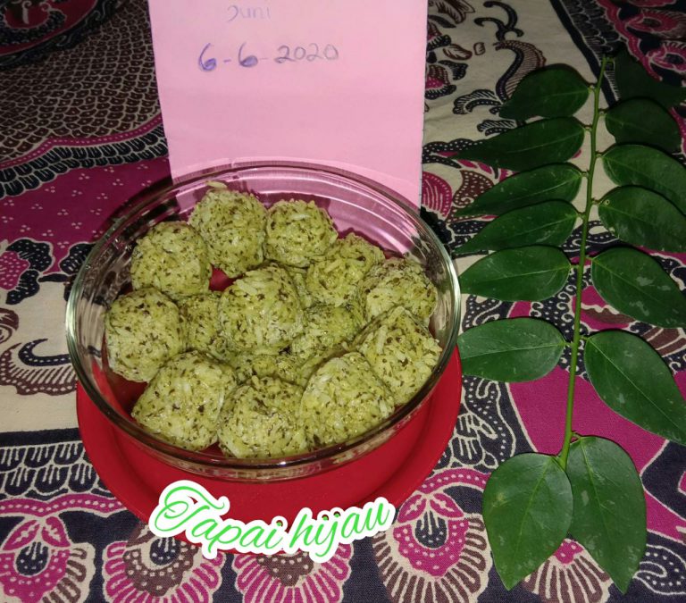 Tapai hijau Beras Ketan by Fitri Rahma Sari RA