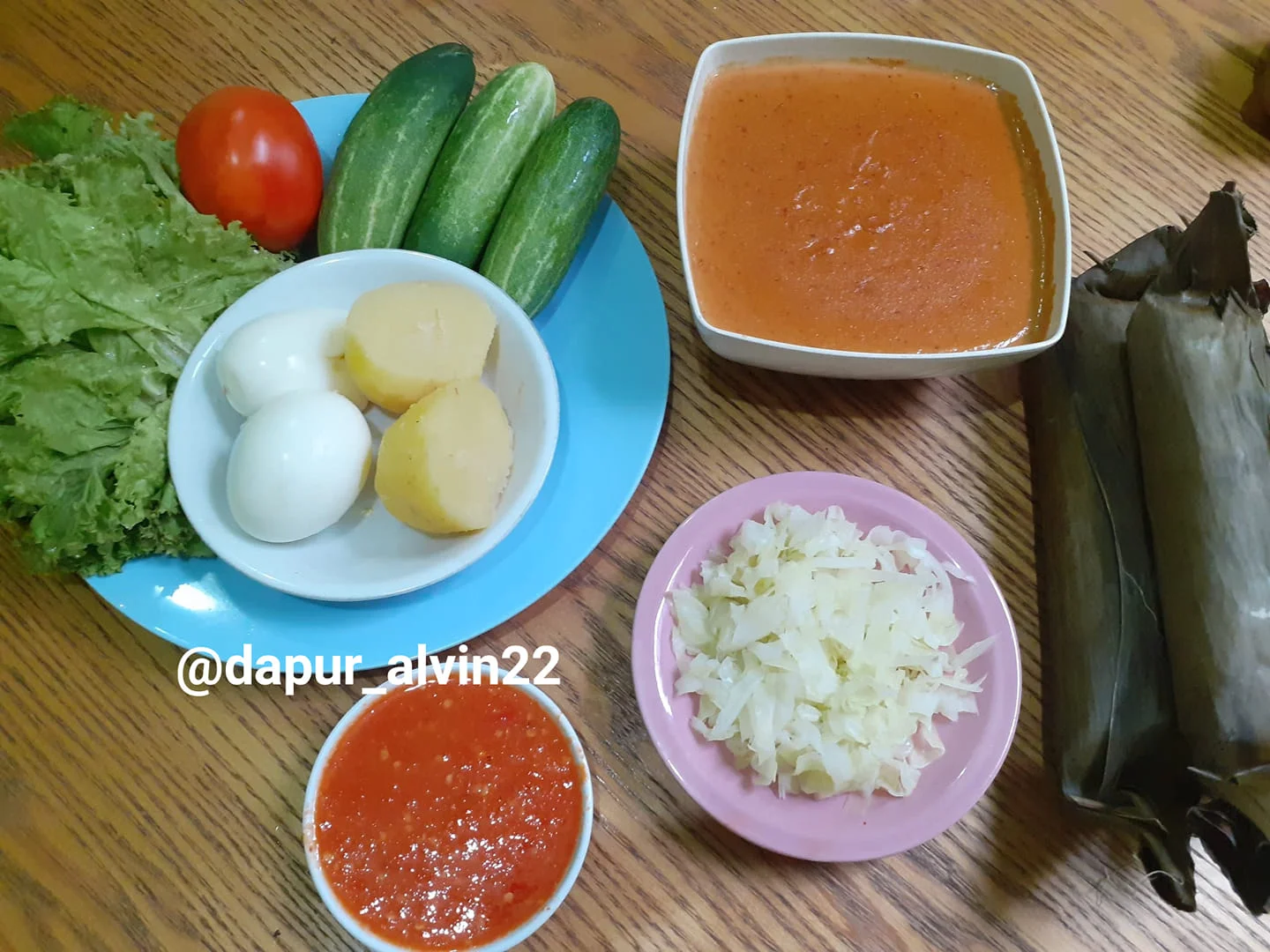 bahan GADO - GADO SURABAYA by Uci Nurdianah