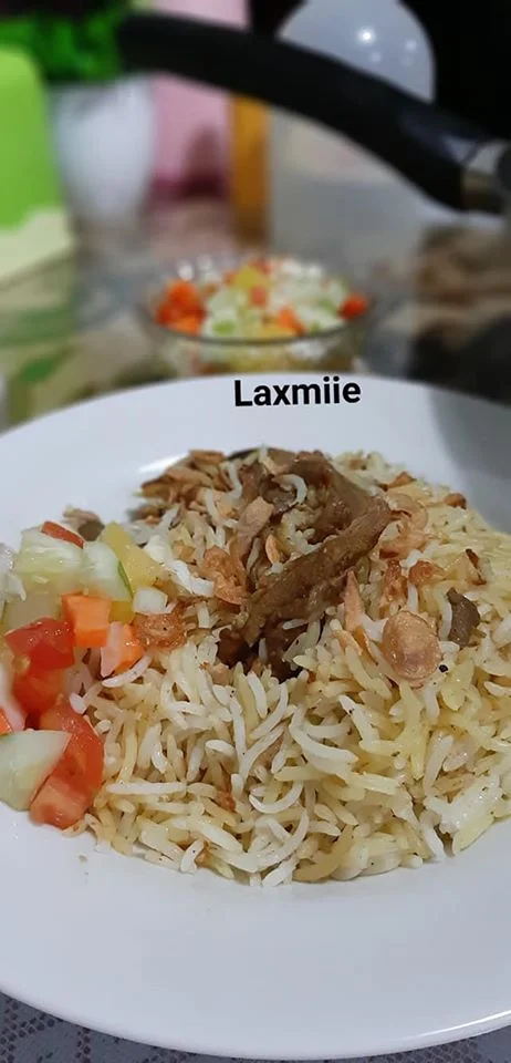membuat NASI KEBULI by Laxmiie Warrie