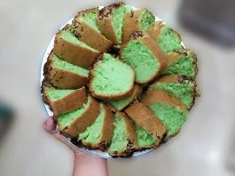 BOLU PANDAN SANTAN SUPER LEMBUT by Ndaa