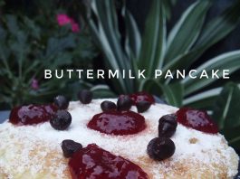 BUTTERMILK PANCAKE (NO TELUR) by Amelia Septifani