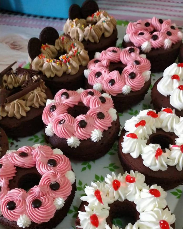 Brownies kukus (Brownies donat cantik) by Joeli Neez 3