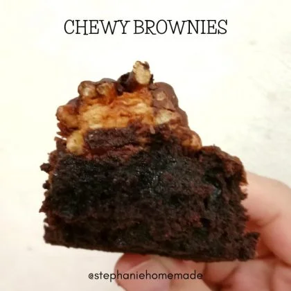 CHEWY BROWNIES by Stephanie Febrian 3