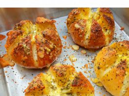 Korean cheese garlic bread by Dian Puspitasari