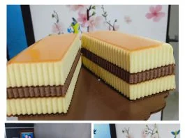 Puding Jagung Coklat ala Lapis Surabaya by Aina Suti