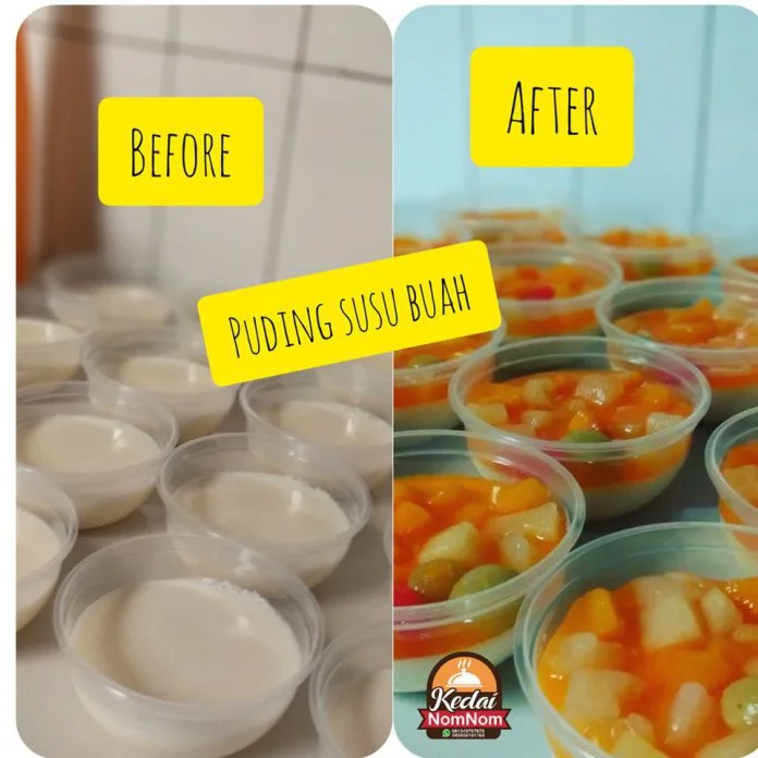 Puding Susu Buah by Ine Mamengko