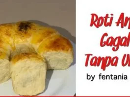 ROTI LEMBUT BANGET TANPA ULEN (SEKALI BUAT BISA UNTUK BERHARI HARI)