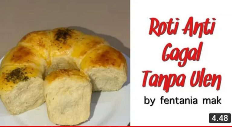 ROTI LEMBUT BANGET TANPA ULEN (SEKALI BUAT BISA UNTUK BERHARI HARI)