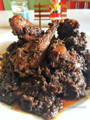 Resep RAHASIA RENDANG AYAM HITAM by Dapursicongok Dapursicongok 2