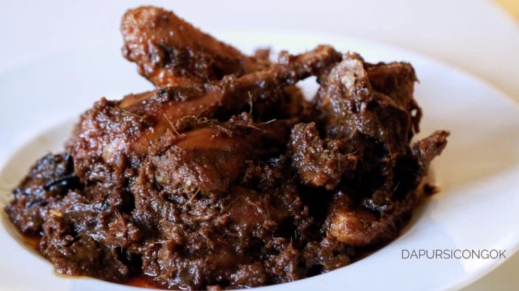 Resep RAHASIA RENDANG AYAM HITAM by Dapursicongok Dapursicongok