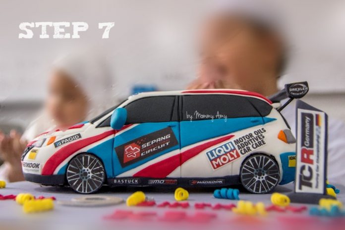 Step by step Racing Car 3 Dimensi by Amitya Koesnowadi 3