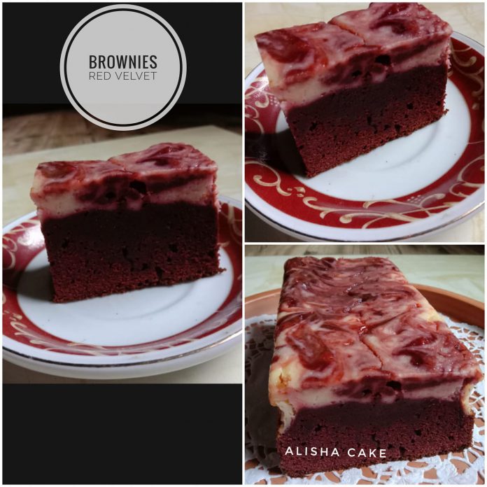 Brownies Red Velvet by Alisha Shofia Brownies Red Velvet by Alisha Shofia
