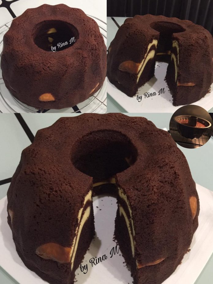 Chocolate Cheese Butter Cake by Rina M Chocolate Cheese Butter Cake by Rina M