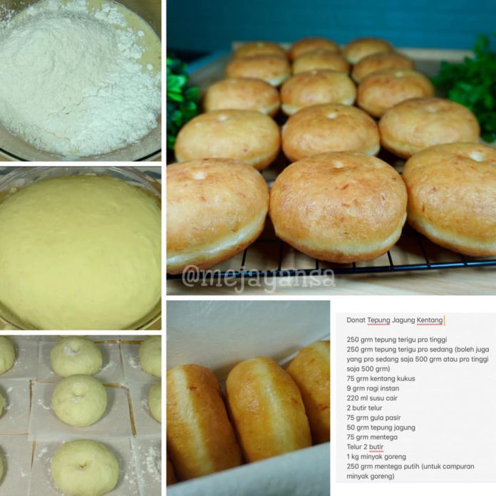 Donat Tepung Jagung Kentang by Dicky Ardiansyah Donat Tepung Jagung Kentang by Dicky Ardiansyah