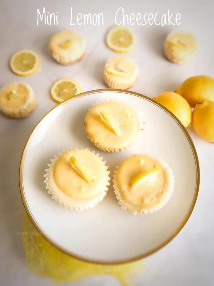 Lemon Cheesecake (Mini version) by Monica Tunjungsari Omar Lemon Cheesecake (Mini version) by Monica Tunjungsari Omar