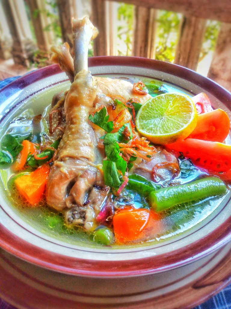 SOP AYAM KAMPUNG by Atiqoh AlMakky