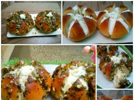 SOURDOUGH KOREAN CHEESE GARLIC BREAD by Fleur Mega