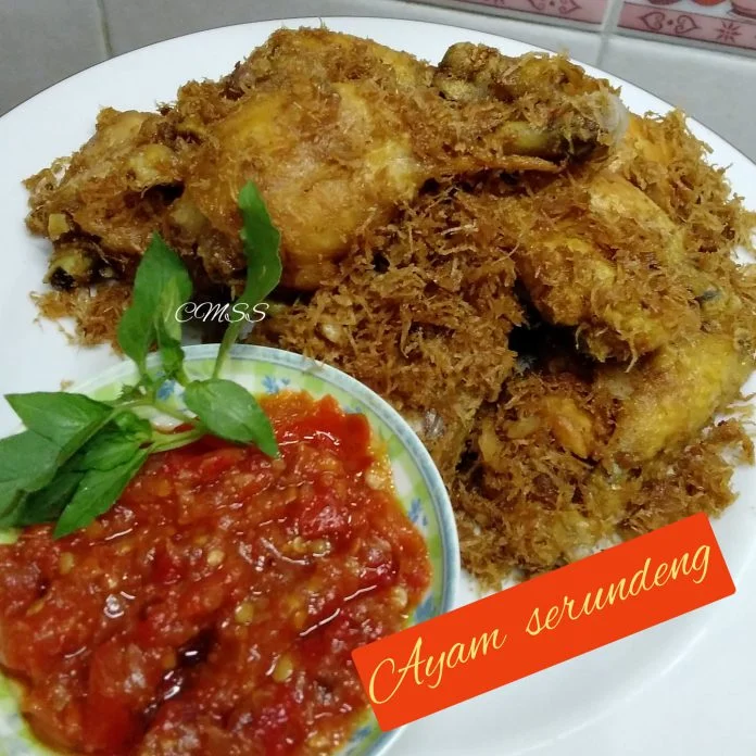 resep AYAM SERUNDENG by Catharina Maria Sri Sumarti