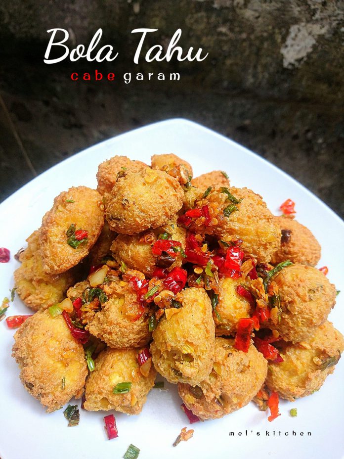 resep BOLA TAHU CABE GARAM by Melany Sam's