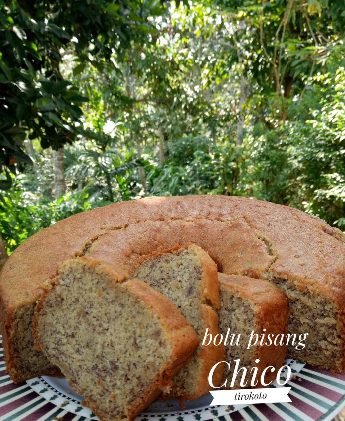resep BOLU PISANG by Chico Tia