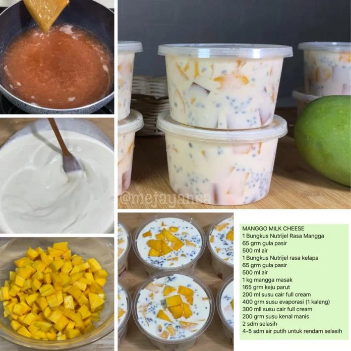 resep MANGGO MILK CHEESE by Dicky Ardiansyah