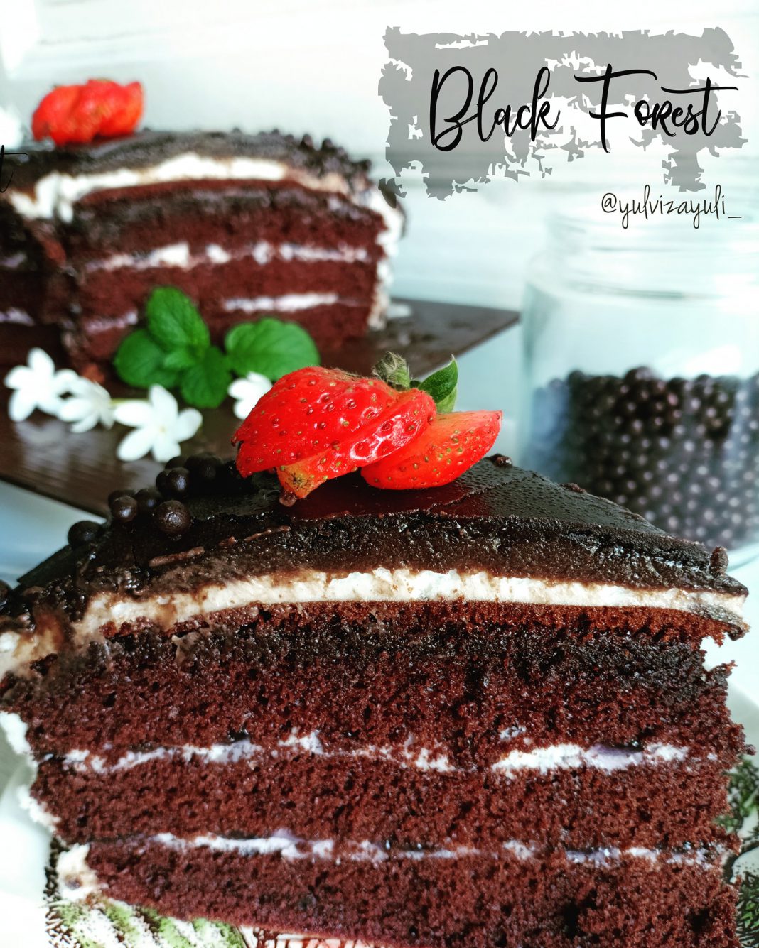 resep black forest by Yulviza Yuli